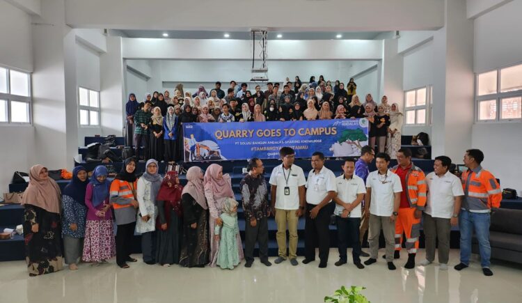 PT SBA dan Departemen Biologi FMIPA USK Gelar Workshop Quarry Day 2023