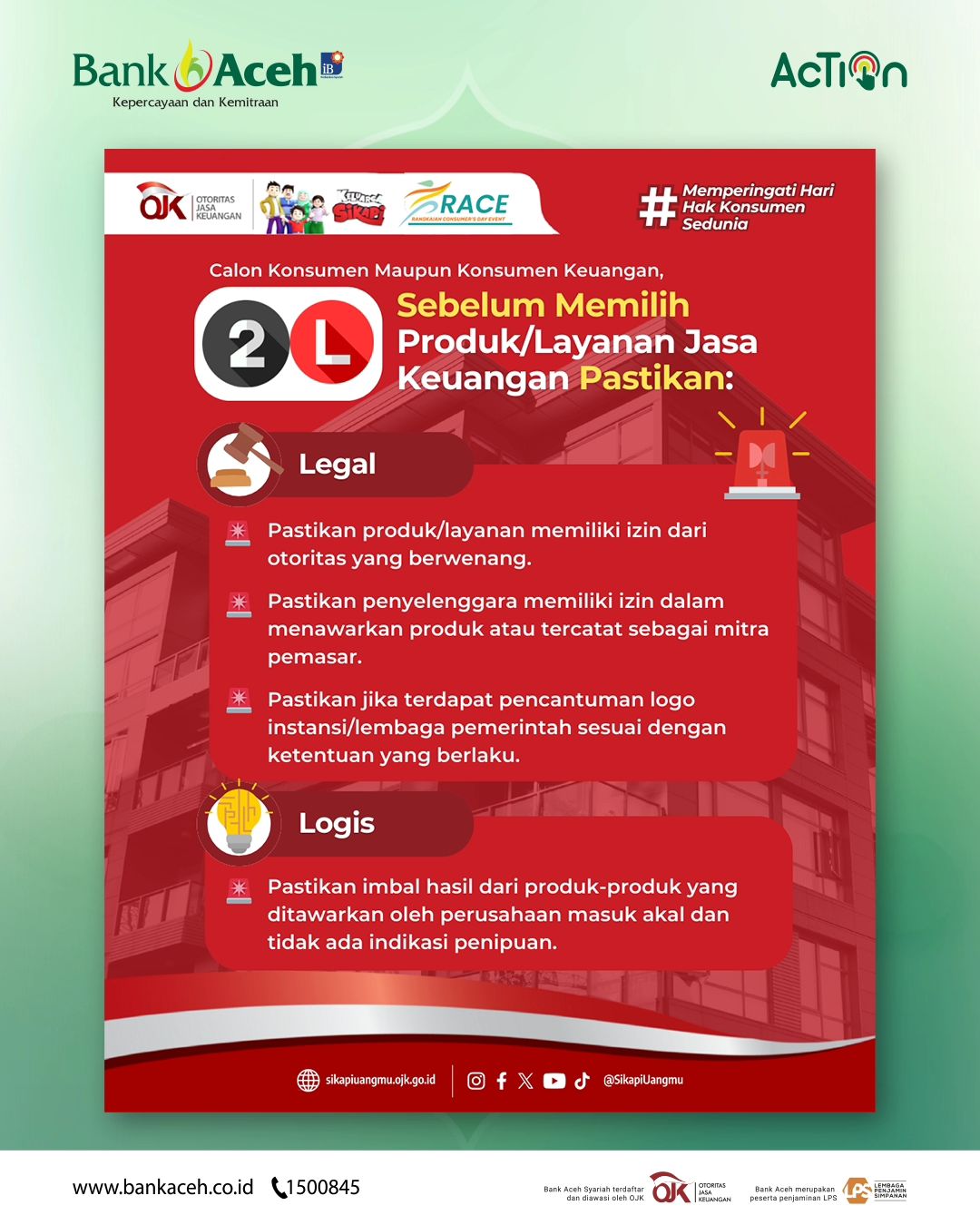 Bank Aceh Syariah - Memperingati Hari Hak Konsumen Sedunia - 2