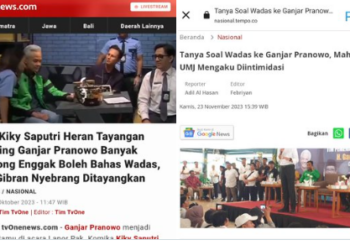 Dimana-mana Tidak Boleh Bahas Wadas, Netizen: Masih Calon kok Sudah Otoriter Pak?