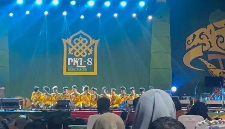 Rapai Geleng, Kesenian Tradisional Aceh yang Menggema di PKA ke 8
