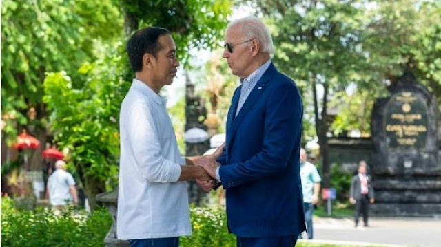 Jokowi Mengaku Diutus Negara Islam Temui Biden untuk Setop Perang Israel Hamas