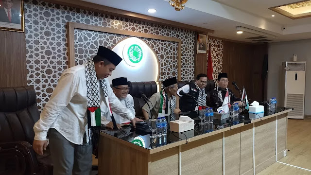 Majelis Ulama Indonesia (MUI) mengeluarkan fatwa haram membeli produk-produk yang mendukung agresi negara teroris Israel terhadap Palestina. FOTO/Dok. MUI. Ⓒ Hak cipta foto di atas dikembalikan sesungguhnya kepada pemilik foto