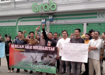 Makin Meluas, Aksi Boikot Grab Terjadi di Medan dan Padang: Isteri CEO Pro-Israel!