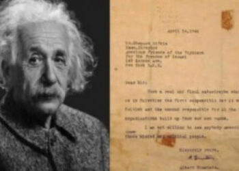Ramalan dan Kritik Albert Einstein terhadap Israel: Bencana Nyata dan Terakhir Menimpa Kita di Palestina