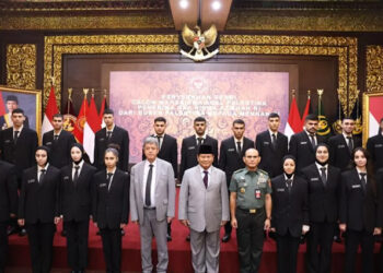Resmi! Menhan Prabowo Terima 22 Mahasiswa Palestina, Berkuliah dengan Beasiswa di Unhan RI