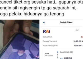 Viral Oknum Batalkan Tiket Kereta Api Milik Orang Lain, Diduga Manfaatkan Celah di Sistem
