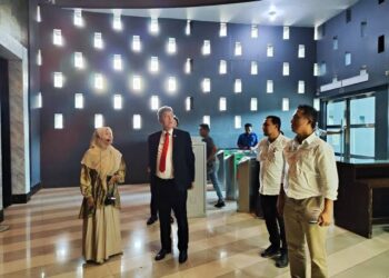 Disela Agenda Kerja, Dubes Palestina Sambangi Museum Tsunami Aceh