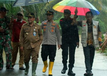 Banjir Terjang Aceh Jaya, Pj Bupati Tinjau Lokasi Terdampak