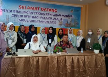 Dinas Kesehatan Kabupaten Aceh Barat menggelar bimbingan teknis tentang pengawasan iklan produk Pangan Industri Rumah Tangga (PIRT), Kamis (09/11/23) di Aula Zaya. FOTO/Dok. Istimewa. Ⓒ Hak cipta foto di atas dikembalikan sesungguhnya kepada pemilik foto