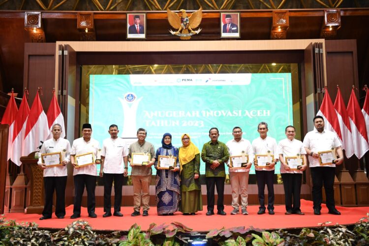 Sinaberkat Distanbun Raih Terbaik Pertama di Anugerah Inovasi Aceh 2023