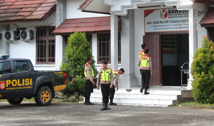 Polres Aceh Singkil Gelar Operasi Mantap Brata 2023-2024 Jelang Pemilu