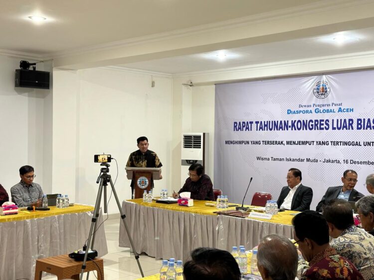 Buka Kongres Luar Biasa DGA 2023, Ini Harapan Pj Gubernur Aceh