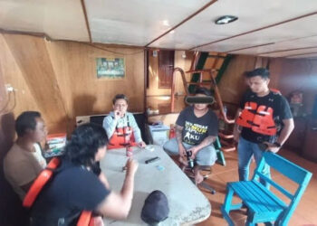 Detik-detik Penangkapan Marco Karundeng Dalam Pelarian Menggunakan Kapal