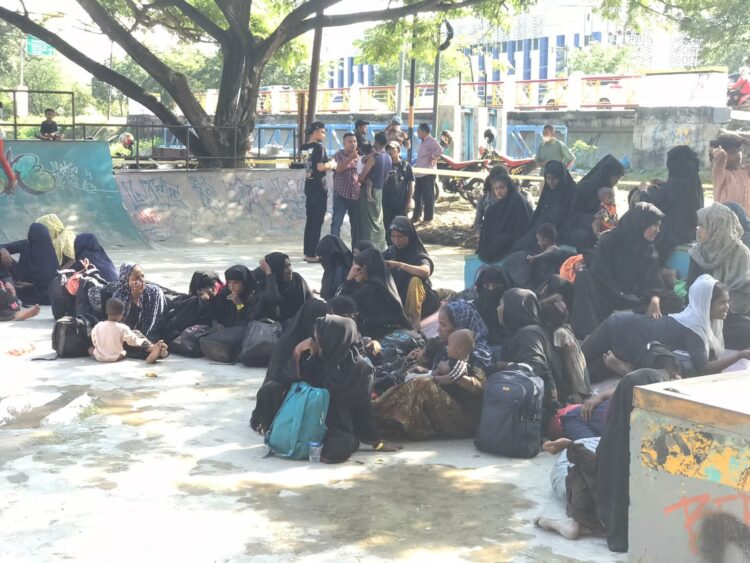 Imigran Rohingya di Aceh. FOTO/HAI/Azhari. Ⓒ Hak cipta foto di atas dikembalikan sesungguhnya kepada pemilik foto