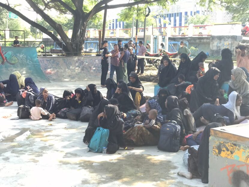 Imigran Rohingya di Aceh. FOTO/HAI/Azhari. Ⓒ Hak cipta foto di atas dikembalikan sesungguhnya kepada pemilik foto