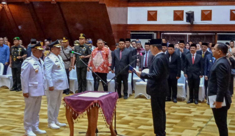 Pj Bupati Aceh Tamiang dan Aceh Jaya Dilantik, Ini Pesan Achmad Marzuki