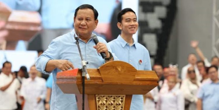 Calon Presiden dan Wakil Presiden No. Urut 2 (dua), Prabowo Subianto dan Gibran Rakabuming Raka. FOTO/Net. Ⓒ Hak cipta foto di atas dikembalikan sesungguhnya kepada pemilik foto