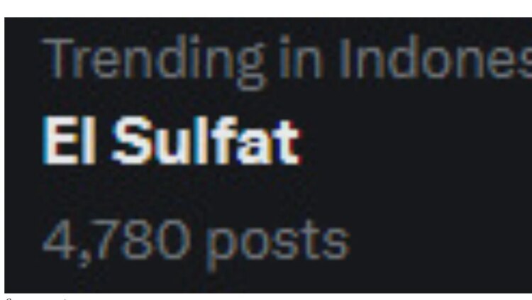 Julukan 'El Sulfat' Gibran Kembali Trending di X Indonesia