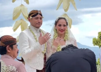 Menikah di Bali, Tiko Aryawardhana Berikan Maskawin Logam Mulia 212 Gram ke BCL
