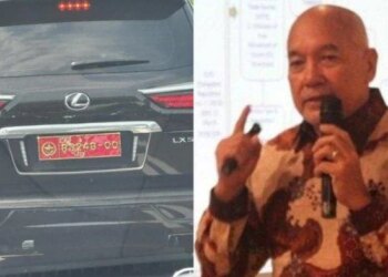 Papasan dengan Lexus LX 570 Sport Berplat TNI, Peter F Gontha Curiga: Kayaknya Istri Pengusaha Kaya