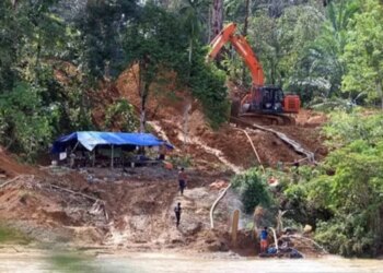 Ilustrasi aktivitas tambang ilegal. FOTO/Net. Ⓒ Hak cipta foto di atas dikembalikan sesungguhnya kepada pemilik foto
