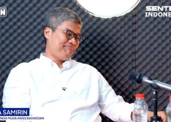 Tangkapan layar diskusi tentang Alasan Anies Dipecat Sebagai Menteri Jokowi yang disampaikan oleh Wijaya Samirin. FOTO/Tangkapan Layar Youtube. Ⓒ Hak cipta foto di atas dikembalikan sesungguhnya kepada pemilik foto
