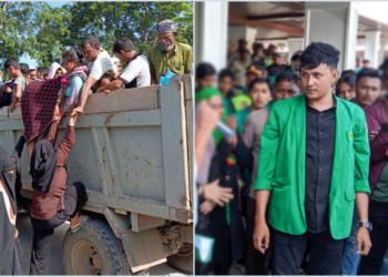 Waduh! Korlap Aksi Mahasiswa Usir Paksa Pengungsi Rohingya Ternyata Eks Napi Kasus Narkoba