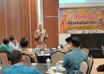 Dinkes Aceh Gelar Workshop Kesehatan Kerja Bagi ASN OPD Pemerintah Aceh