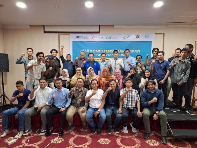 Peserta UKW PWI Aceh Angkatan XVII Lulus 100 Persen