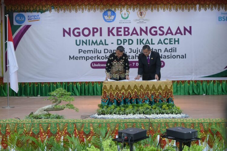 Unimal Teken MoU dengan DPD IKAL Aceh
