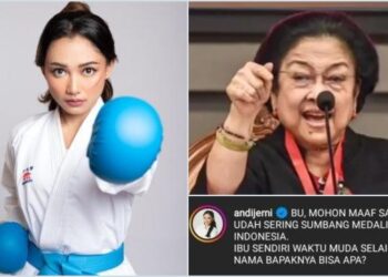 Megawati Disentil Atlet Karate: Ibu Waktu Muda Bisa Apa Selain Jual Nama Bapak?