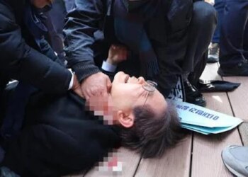 Pemimpin Oposisi Korea Selatan Ditikam, Bagian Leher Robek
