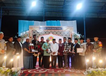 Karang Taruna Manyak Payed Bersama Prabowo Sukses Gelar Festival Dalail Khairat