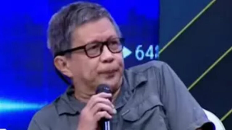 Pengamat Politik dan Filusuf, Rocky Gerung. FOTO/Tangkapan Layar iNews. Ⓒ Hak cipta foto di atas dikembalikan sesungguhnya kepada pemilik foto