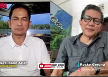Rocky Gerung Ungkap Jokowi Lupa Daratan, Uang Rakyat Terbuang untuk Sogokan Kemenangan Gibran