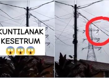 Viral Video Penampakan Kuntilanak Kesetrum SUTET, Warganet: Udah Mati pun Tetap Mati Lagi