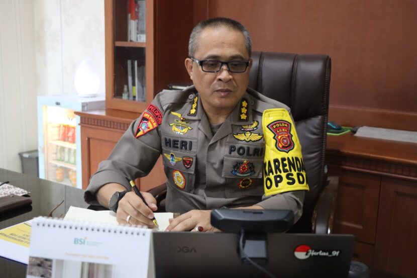 Karo Ops Polda Aceh Rakor Penanggulangan Karhutla bersama Menko Polhukam