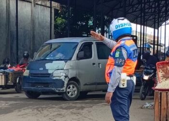 Dinas Perhubungan (Dishub) Kabupaten Aceh Besar akan menerapkan rekayasa lalu lintas jalan satu arah di jalan utama pasar Induk Lambaro. FOTO/Dok. Istimewa. Ⓒ Hak cipta foto di atas dikembalikan sesungguhnya kepada pemilik foto