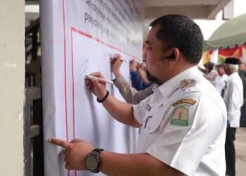 Launching Kampung Bebas Narkoba di Lheu Blang, Pj Bupati Aceh Besar: Program Sangat Mulia