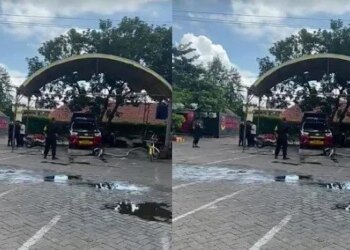 Kembali Terdengar Ledakan dari Mako Brimob Polda Jatim, Sejumlah Anggota Polisi Dilarikan ke RS