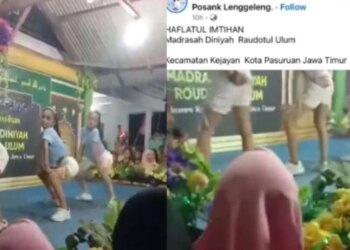 Viral Aksi Remaja Joget Sensual di Panggung Madrasah, Warganet: Pengajian Dibubarkan, Yang Ini Dibiarkan
