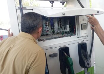 Jelang Idul Fitri, Satreskrim Polresta Banda Aceh Cek SPBU