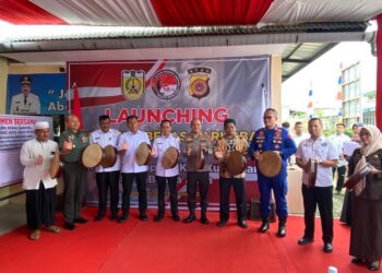 Dirresnarkoba Polda Aceh Hadiri Peluncuran Kampung Bebas Narkoba di Lhong Raya