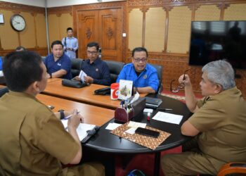 Pj Gubernur Ajak PWI Bersinergi Sukseskan PON XXI dan Pilkada 2024