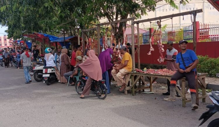 Meugang Pertama, Harga Daging di Langsa Rp170 Ribu per Kg