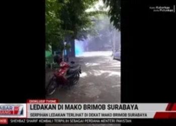 Lokasi suara ledakan. FOTO/Tangkapan Layar. Ⓒ Hak cipta foto di atas dikembalikan sesungguhnya kepada pemilik foto