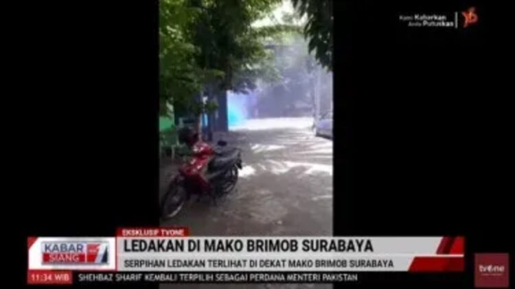Lokasi suara ledakan. FOTO/Tangkapan Layar. Ⓒ Hak cipta foto di atas dikembalikan sesungguhnya kepada pemilik foto