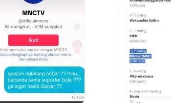 Heboh Tagar "Boikot MNC" Membahana di Media Sosial, Saham Dua Emiten Grup Media MNC Justru Naik Hingga 1,32 Persen