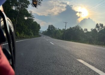 Ilustrasi Bersepeda Road Bike di jalan Blang Bintang, Aceh Besar. FOTO/HAI/Rahmat Hidayat. Ⓒ Hak cipta foto di atas dikembalikan sesungguhnya kepada pemilik foto