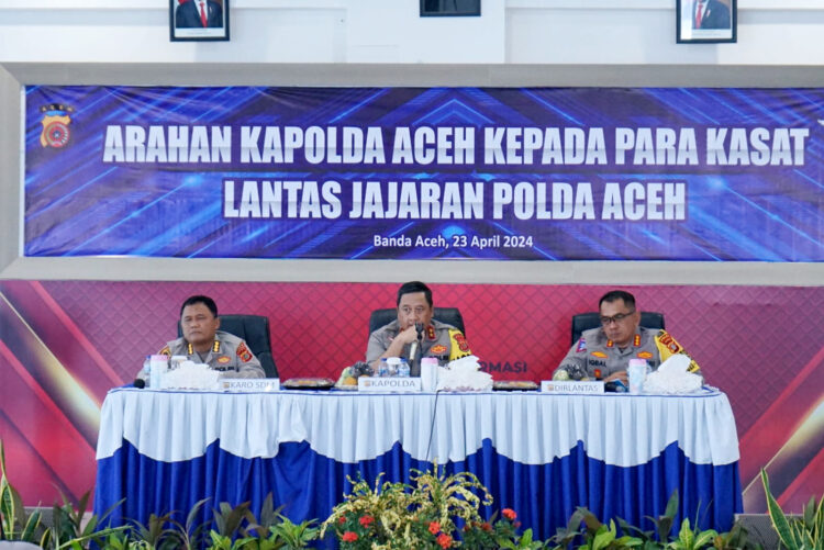 Kapolda Aceh Apresiasi Upaya Ditlantas Meminimalisir Laka Lantas